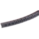 HellermannTyton Helagrip Slide-On Pre-Printed Cable Marker Black Legend 8 Grey Marker 9mm Max Cable Dia 4mm Min 901-10313