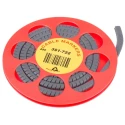 HellermannTyton Helagrip Slide-On Pre-Printed Cable Marker Black Legend 8 Grey Marker 9mm Max Cable Dia 4mm Min 901-10313