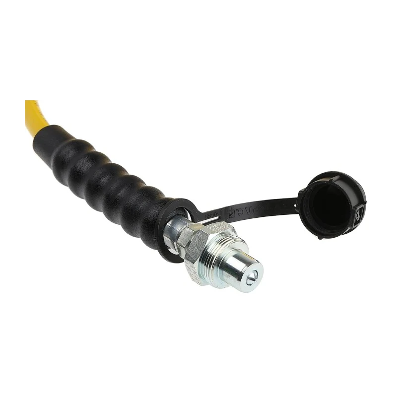 Enerpac Polyurethane Thermoplastic Hydraulic Hose Assembly 6.4 mm ID, Yellow, 3 m HC7210