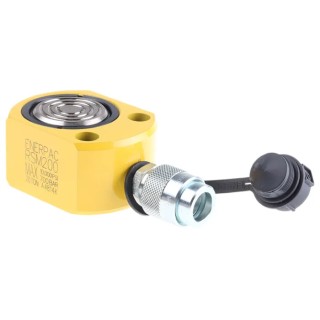 Enerpac Portable Low Height Hydraulic Cylinder Single Acting 20t Capacity 700 bar Maximum Operating Pressure RSM200