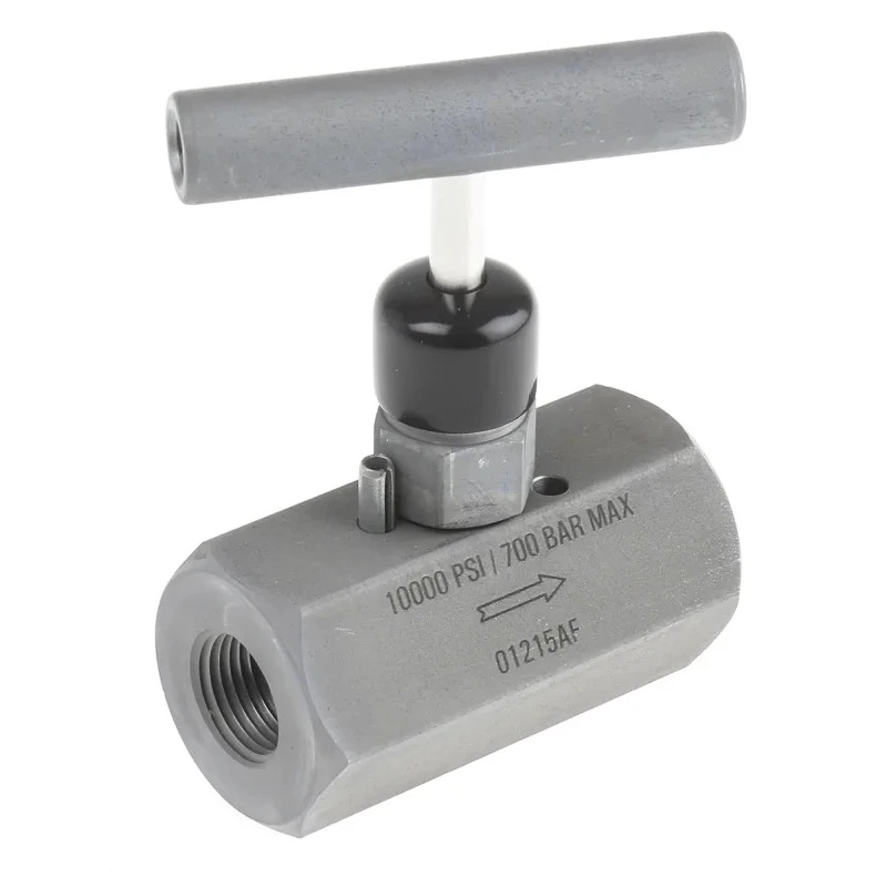 Enerpac Hydraulic Flow Control Valve In Line Mounting, NPTF Thread, 3/8 to 18 in Port Size, 700 bar Maximum Pressure, V82