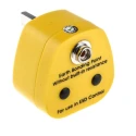 RS PRO ESD Earth Bonding Plug With 10 mm Stud 392-157, UK Plug Type, Compliant with EN 61340-5-1 Standard