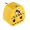 RS PRO ESD Earth Bonding Plug With 10 mm Stud 392-157, UK Plug Type, Compliant with EN 61340-5-1 Standard