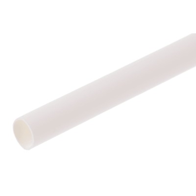 RS PRO Heat Shrink Tubing White 3.2 mm Sleeve Diameter x 1.2m Length Polyolefin Flame Retardant 2:1 Ratio 392-242