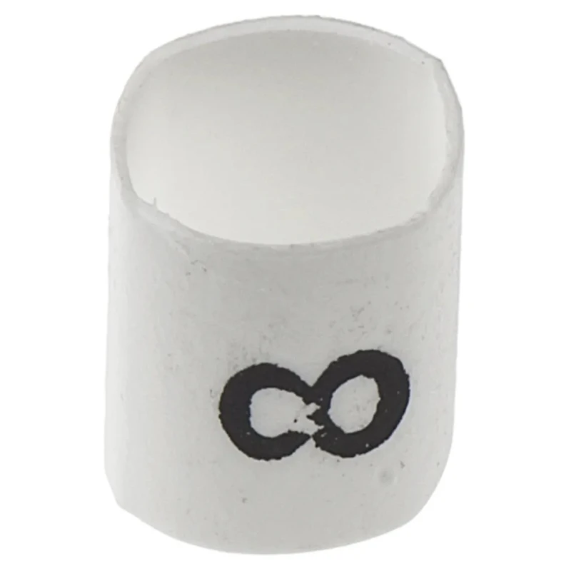 TE Connectivity Heatshrink Pre-Printed White Cable Marker, Legend "8", Suitable for Cable Diameter 1 mm to 3 TRSA-1019/C/1/8