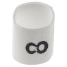 TE Connectivity Heatshrink Pre-Printed White Cable Marker, Legend "8", Suitable for Cable Diameter 1 mm to 3 TRSA-1019/C/1/8