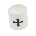 TE Connectivity Heatshrink Pre-Printed Cable Marker White for 1 mm to 3 mm Cable Diameter TRSA-1019/C/1/PLUS