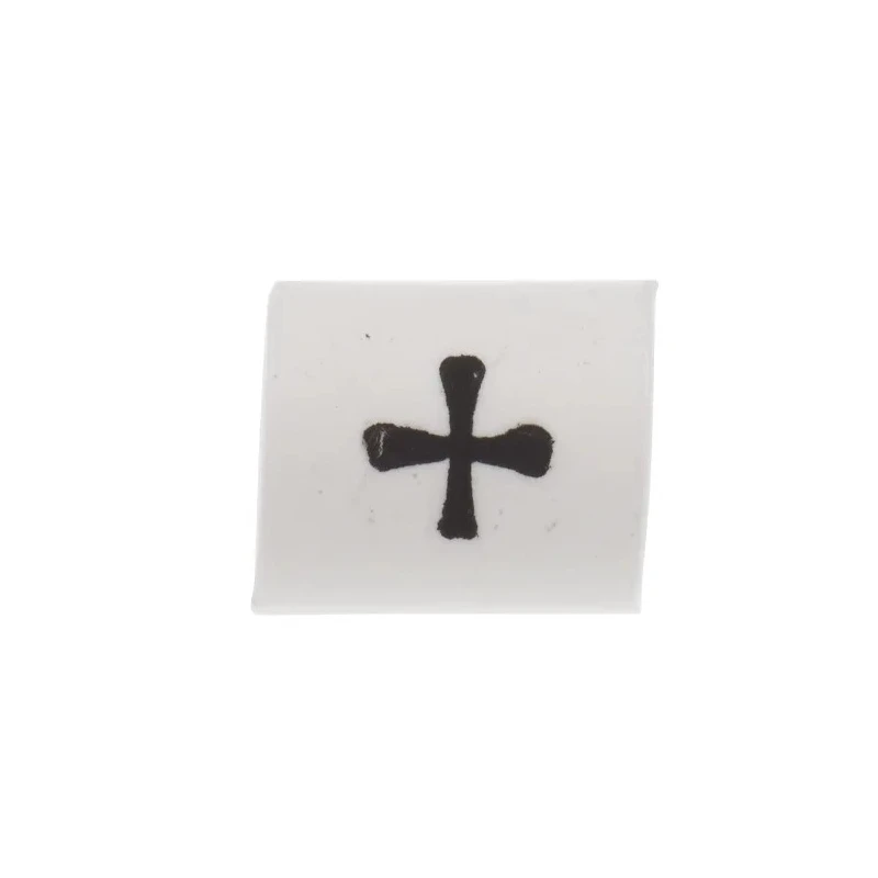 TE Connectivity Heatshrink Pre-Printed Cable Marker White for 1 mm to 3 mm Cable Diameter TRSA-1019/C/1/PLUS