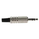 RS PRO Jack Connector 3.5 mm Cable Male 3 Stereo 2A 392-649