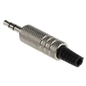 RS PRO Jack Connector 3.5 mm Cable Male 3 Stereo 2A 392-649