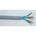 Alpha Wire XTRA-GUARD FLEX Series Data Cable 3 Pairs 6 Cores 100 m Grey Sheath Polyvinyl Chloride 6010C SL033