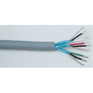 Alpha Wire XTRA-GUARD FLEX Series Data Cable 3 Pairs 6 Cores 100 m Grey Sheath Polyvinyl Chloride 6010C SL033