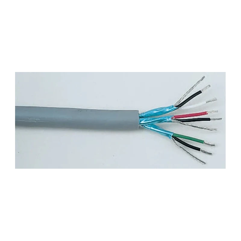 Alpha Wire XTRA-GUARD FLEX Series Data Cable 3 Pairs 6 Cores 100 m Grey Sheath Polyvinyl Chloride 6010C SL033