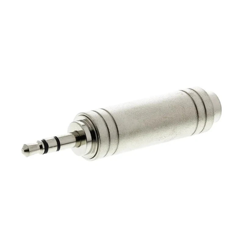 RS PRO Audio Male 3.5 mm Stereo Straight 1/4 in Stereo AV Adapter 392-655