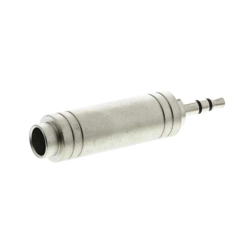 RS PRO Audio Male 3.5 mm Stereo Straight 1/4 in Stereo AV Adapter 392-655