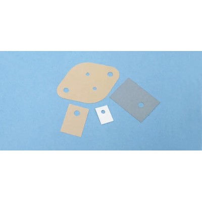 Bergquist SPK10 Series Self-Adhesive Thermal Interface Pad, 0.152 mm Thick, 1.3 W/mK, 28.96 mm x 20.57 mm, Thin Film SPK10