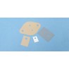 Bergquist SPK10 Series Self-Adhesive Thermal Interface Pad, 0.152 mm Thick, 1.3 W/mK, 28.96 mm x 20.57 mm, Thin Film SPK10