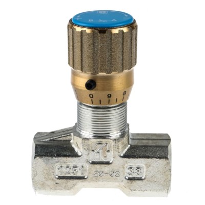 RS PRO In Line Mount Mounting Hydraulic Flow Control Valve BSP 3/8, 210 bar Pressure, 30 L/min Flow Rate 283-3997