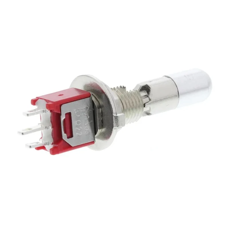 C & K RS PRO Toggle Switch Panel Mount On-Off-On SPDT Brass Actuator 3A 24V dc 240V ac 394-443