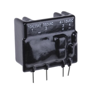 Crydom PF Series Solid State Relay 25A Load 530Vrms PCB Mount Screw Terminal PF380D25
