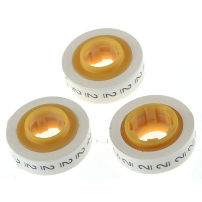 3M SDR-4 Adhesive Cable Marker, Pre-printed "2", Polyethylene Terephthalate, 96in Length, 0.215in Width, White SDR 2-89202