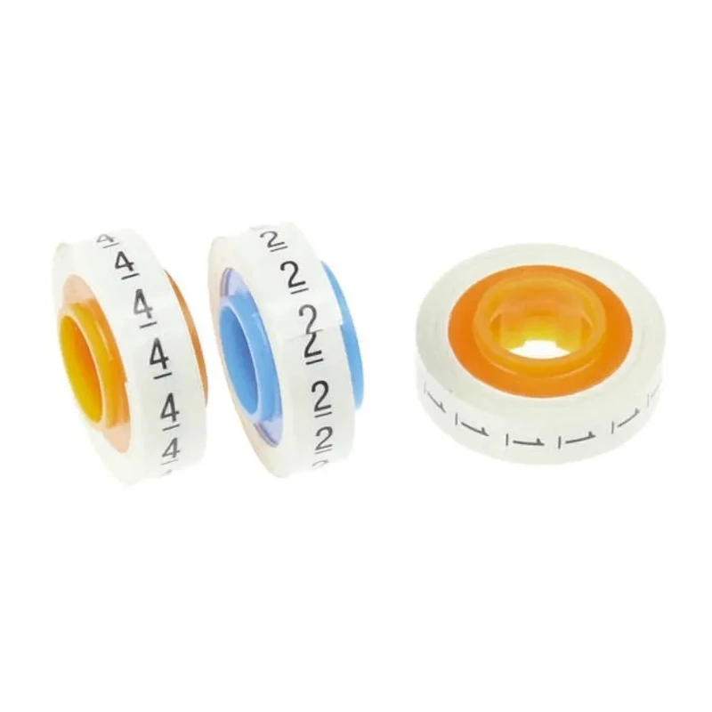 3M SDR-4 Adhesive Cable Marker, Pre-printed "2", Polyethylene Terephthalate, 96in Length, 0.215in Width, White SDR 2-89202