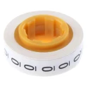 3M Cable Marker Adhesive Pre-printed "0" Polyethylene Terephthalate Material SDR 0-89200