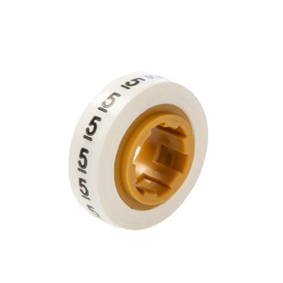 3M SDR Pre-printed Cable Marker Tape, Polyester, Adhesive, Legend 5, 5.46mm x 2.43mm, White SDR 5-89205