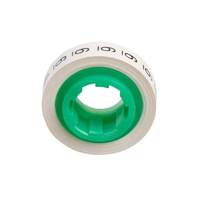 3M Self-Adhesive Cable Marker Pre-printed '6', Polyethylene Terephthalate, 5.46mm x 2.43mm SDR 6-89206