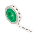 3M Self-Adhesive Cable Marker Pre-printed '6', Polyethylene Terephthalate, 5.46mm x 2.43mm SDR 6-89206
