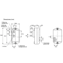 Honeywell Technologies Low Pressure Sensor 5 psi Maximum Operating Pressure 0.35 bar Breaking Pressure 1ms 163PC01D75