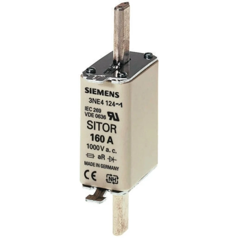 Siemens 32A Centred Tag Fuse NH0 1000V AC High Rupture Capacity Blade Tag 3NE4101