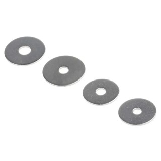 RS PRO 240 Piece Stainless Steel Mudguard Washer Kit 25-30mm Outside Diameter 395-418