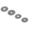 RS PRO 240 Piece Stainless Steel Mudguard Washer Kit 25-30mm Outside Diameter 395-418