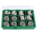 RS PRO 240 Piece Stainless Steel Mudguard Washer Kit 25-30mm Outside Diameter 395-418