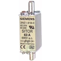 Siemens 63A Centred Tag Fuse NH000 690V AC 