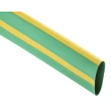 RS PRO Heat Shrink Tubing Green Yellow 25.4 mm Sleeve Diameter 1.2 m Length 2:1 Shrink Ratio 398-032