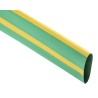 RS PRO Heat Shrink Tubing Green Yellow 25.4 mm Sleeve Diameter 1.2 m Length 2:1 Shrink Ratio 398-032