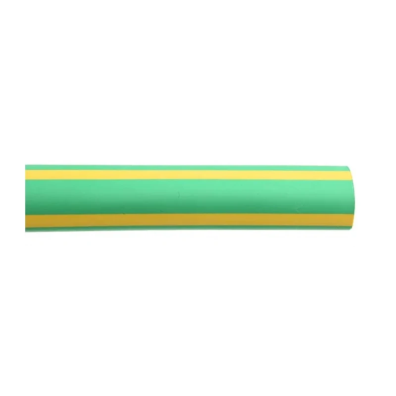 RS PRO Polyolefin Heat Shrink Tubing, Yellow and Green, 12.7 mm Sleeve Diameter x 1.2 m Length, 2:1 Shrink Ratio 398-054