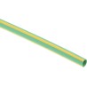 RS PRO Heat Shrink Tubing Flexible Polyolefin, Flame Retardant Green Yellow 4.8 mm Sleeve Diameter 1.2 m Length 2:1 398-082