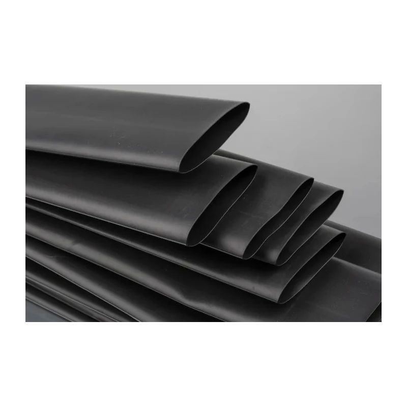 RS PRO Polyolefin Black Heat Shrink Tubing 38.1 mm Sleeve Diameter x 1.2m Length 2:1 Shrink Ratio 398-133