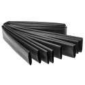 RS PRO Polyolefin Black Heat Shrink Tubing 38.1 mm Sleeve Diameter x 1.2m Length 2:1 Shrink Ratio 398-133