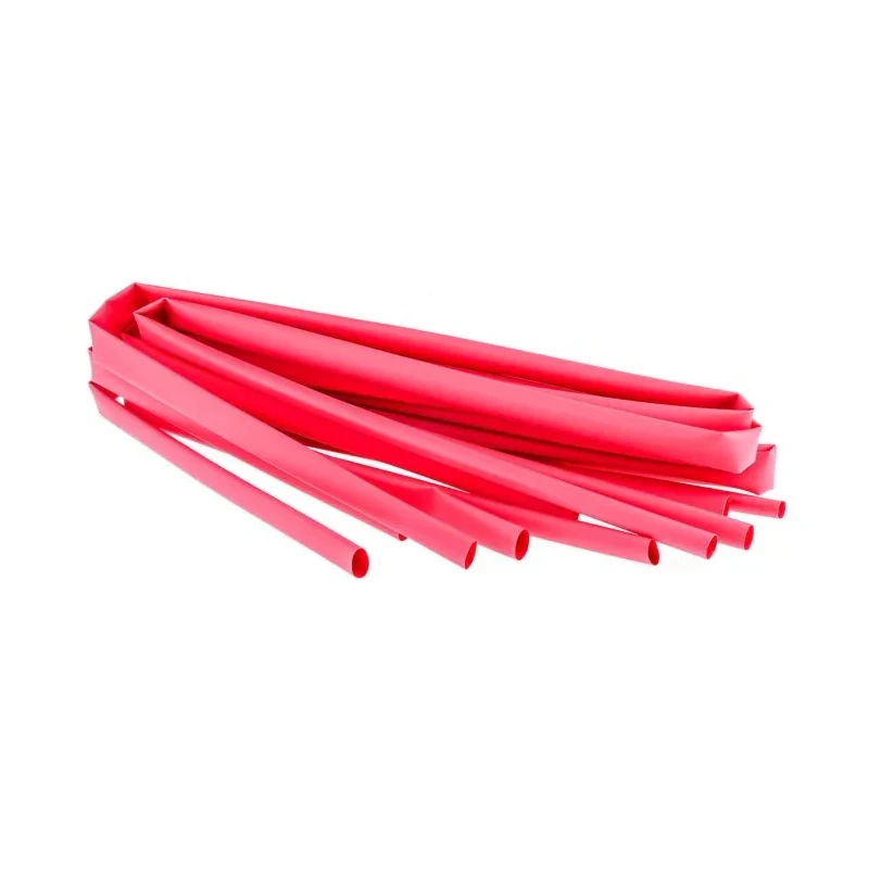 RS PRO Heat Shrink Tubing Red 12.7 mm Sleeve Diameter x 1.2 m Length 2:1 Ratio 398-278