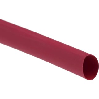 RS PRO Heat Shrink Tubing Red 9.5 mm Sleeve Diameter x 1.2 m Length 2:1 Ratio 398-284