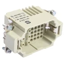 HARTING Connector Housing, Han K Series 33 Way, Male, 10B Size, 10/16A, 160/400V, For Use With 3 Module Connector 09380323001