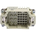 HARTING Connector Housing, Han K Series 33 Way, Male, 10B Size, 10/16A, 160/400V, For Use With 3 Module Connector 09380323001