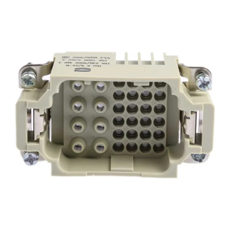 HARTING Connector Housing, Han K Series 33 Way, Male, 10B Size, 10/16A, 160/400V, For Use With 3 Module Connector 09380323001