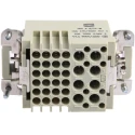HARTING Connector Housing, Han K Series 33 Way, Male, 10B Size, 10/16A, 160/400V, For Use With 3 Module Connector 09380323001