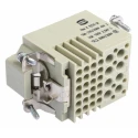 HARTING Connector Housing, Han K Series 33 Way, Male, 10B Size, 10/16A, 160/400V, For Use With 3 Module Connector 09380323001