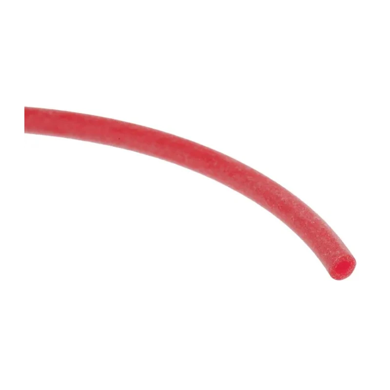 RS PRO Silicone Rubber Red Cable Sleeve 15m Length 1mm Cable Diameter 399-417